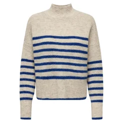 Jerseys Only Onlfridi Life Ls Stripe High Neck Knt