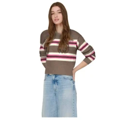 Jerseys Only Onlibi Ls Stripe O-Neck Cc Knt