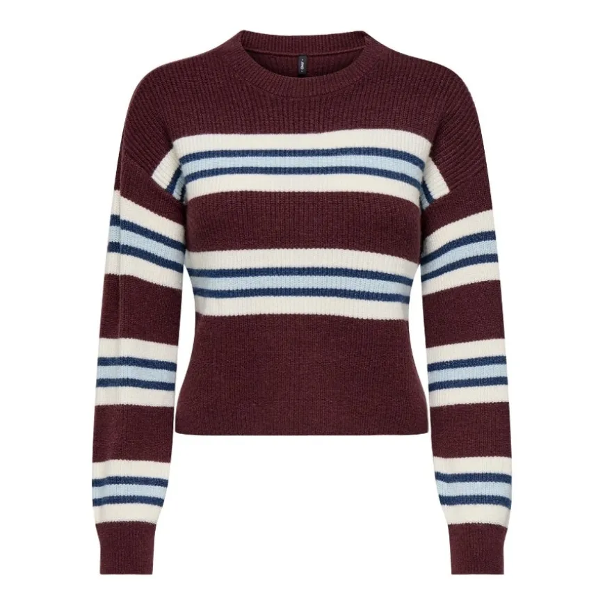Jerseys Only Onlibi Ls Stripe O-Neck Cc Knt
