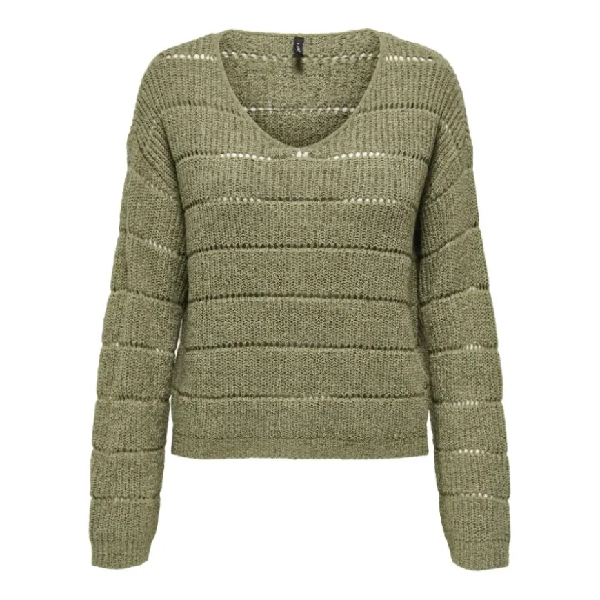 Jerseys Only Onlpamela Ls V-Neck Pullover Cc Knt