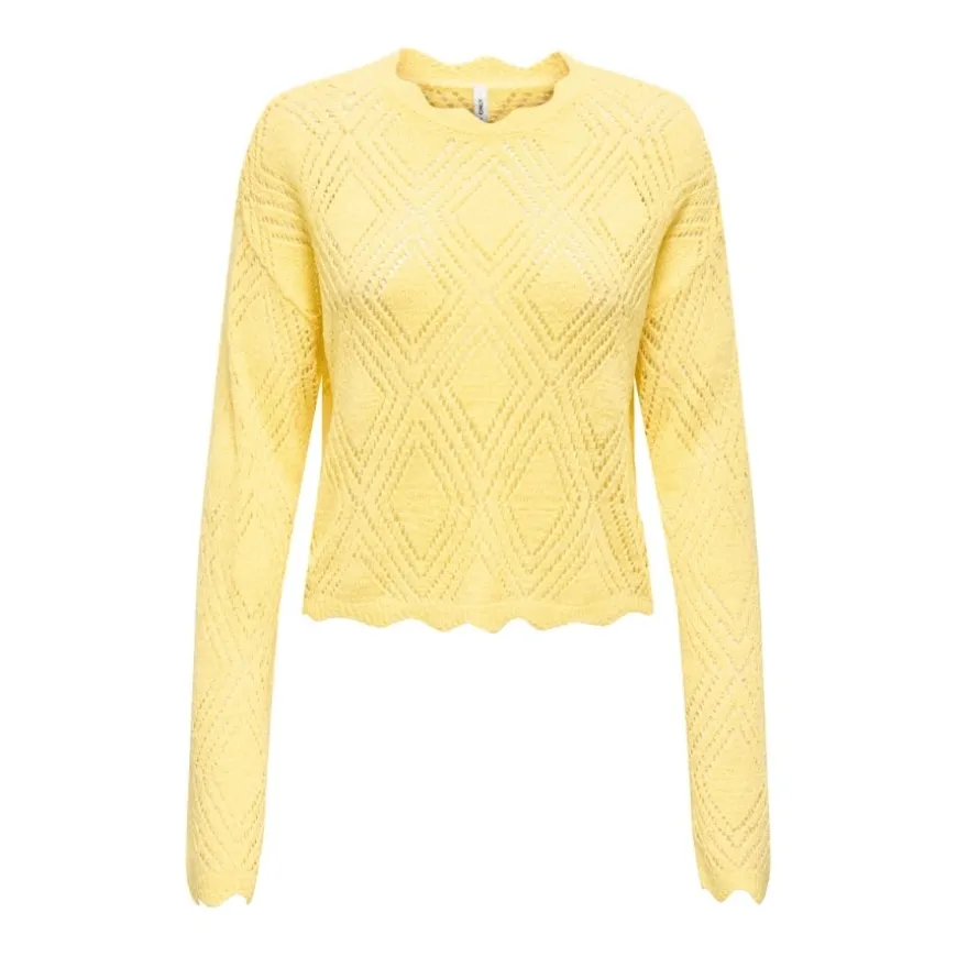 Jerseys Only Onlpamela Ls Struct Pullover Cc Knt