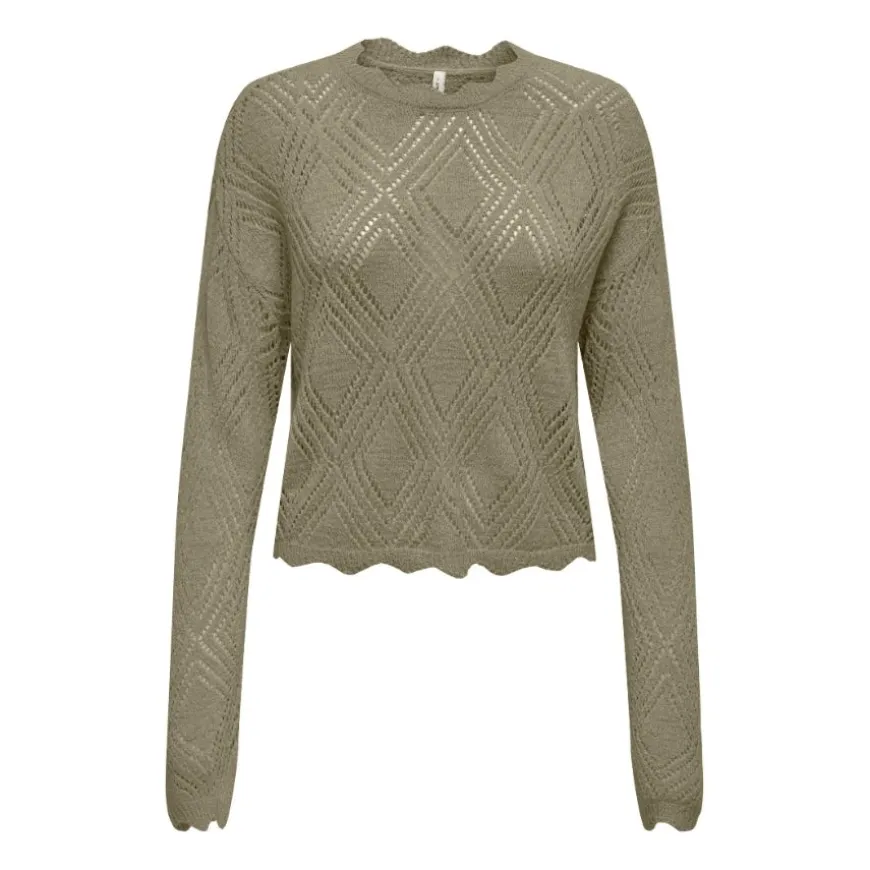 Jerseys Only Onlpamela Ls Struct Pullover Cc Knt