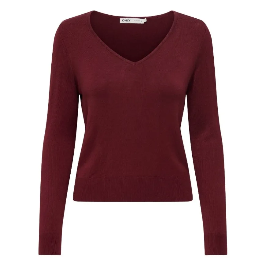 Jerseys Only Onlvenice Life Ls Vneck Pullover Knt Nca