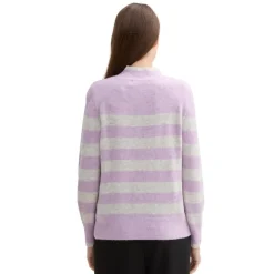 Jerseys Tom tailor Cozy Stripe Pullover Flat Knit Tops