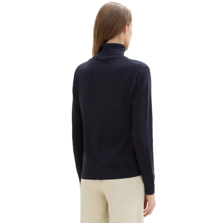 Jerseys Tom tailor Knit Basic Turtleneck Flat Knit Tops