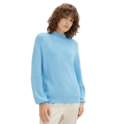 Jerseys Tom tailor Knit Mock Neck Pullover