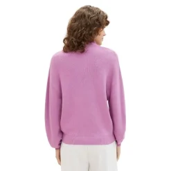 Jerseys Tom tailor Knit Mock Neck Pullover