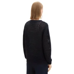 Jerseys Tom tailor Open Structure Pullover Flat Knit Tops