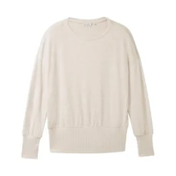 Jerseys Tom tailor T-Shirt Cosy Plain Rib Mix