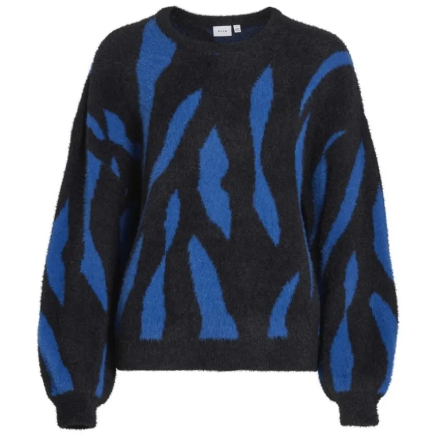 Jerseys Vila Vilajuli Jaquard L S Knit Top -Noos