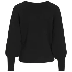 Jerseys Vila Vimarla Rev L S V-Neck Knit Top Su