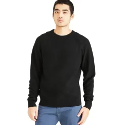 Jerseys Dockers Core Crew Sweater Beautiful Black Cotton