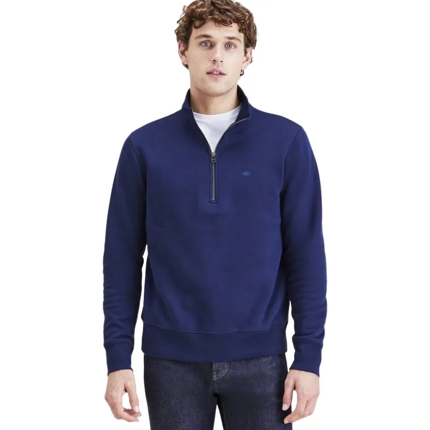 Jerseys Dockers T3 1 4 Zip Fleece Navy Blazer