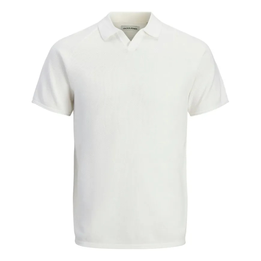 Jerseys Jack & jones Jjhill Knit Split Neck Ss26
