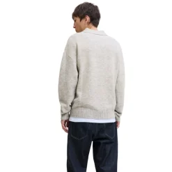 Jerseys Jack & jones Jjsoho Ollie Knit Split Neck Ln