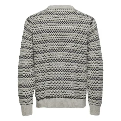 Jerseys Only & sons Onsmusa Reg 3 Struc Crew Knit