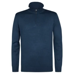 Jerseys Petrol Men Knitwear Collar Basic