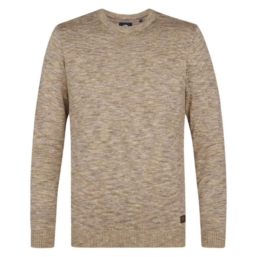 Jerseys Petrol Men Knitwear Round Neck Basic