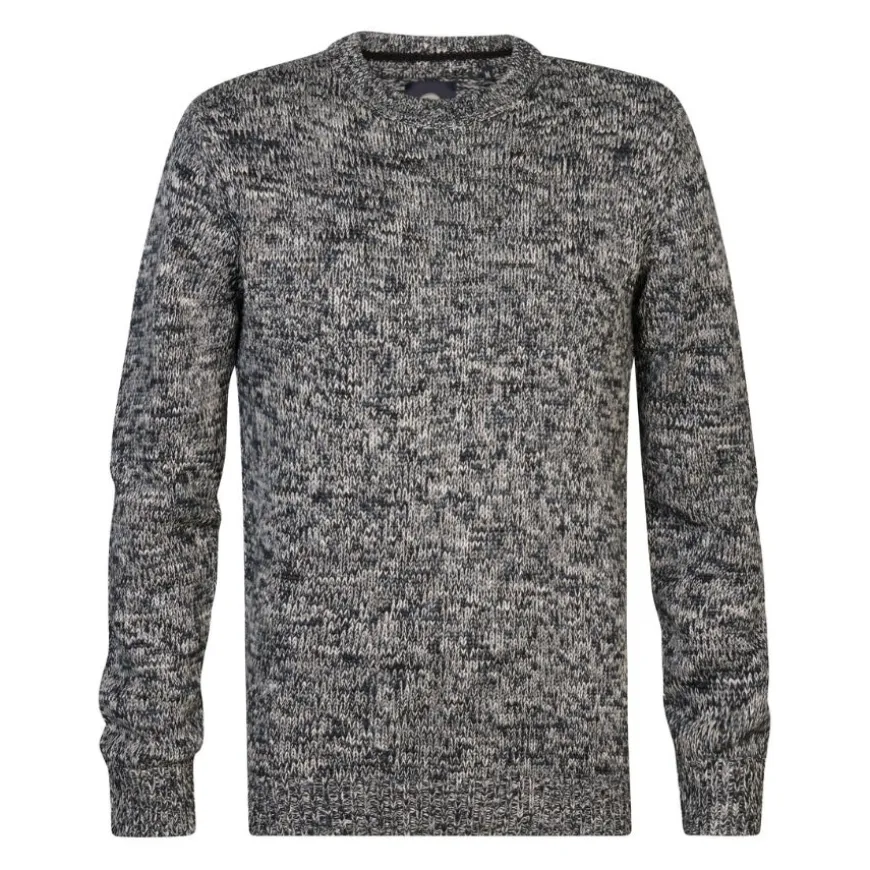 Jerseys Petrol Men Knitwear Round Neck Basic