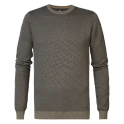 Jerseys Petrol Men Knitwear Round Neck Basic