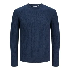 Jerseys Produkt Pktori Basic Cable Knit Crew Neck