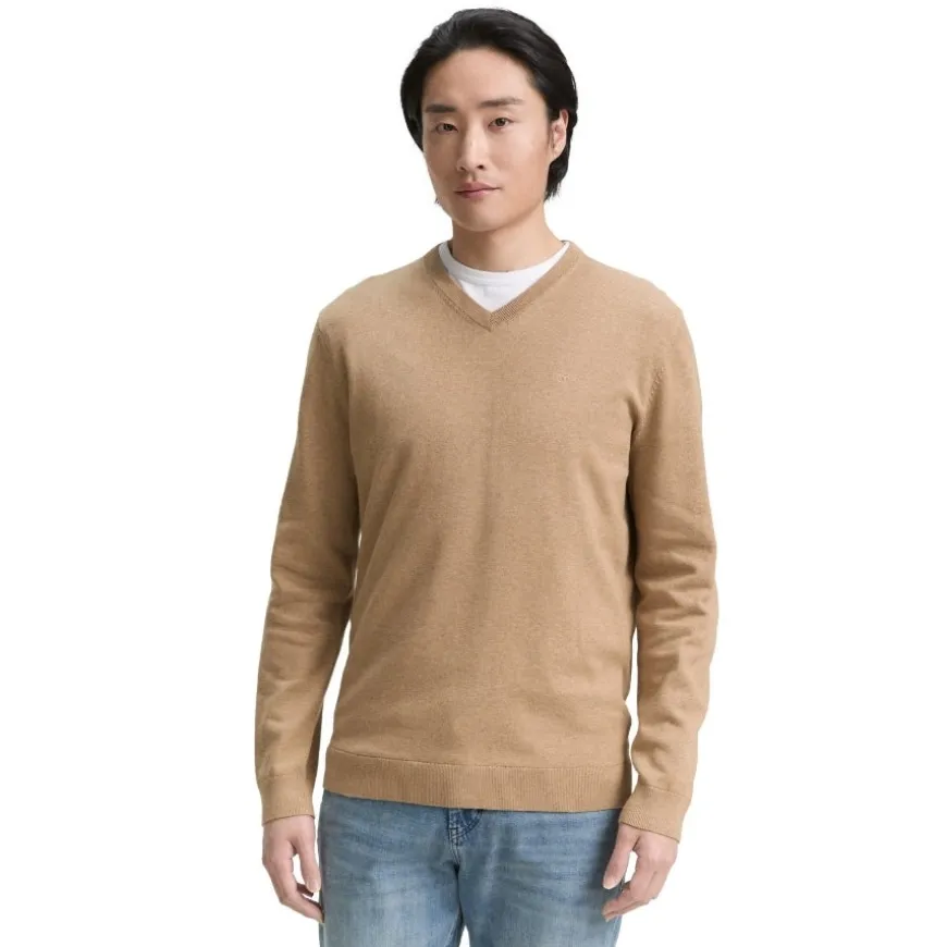 Jerseys Tom tailor Basic V-Neck Knit