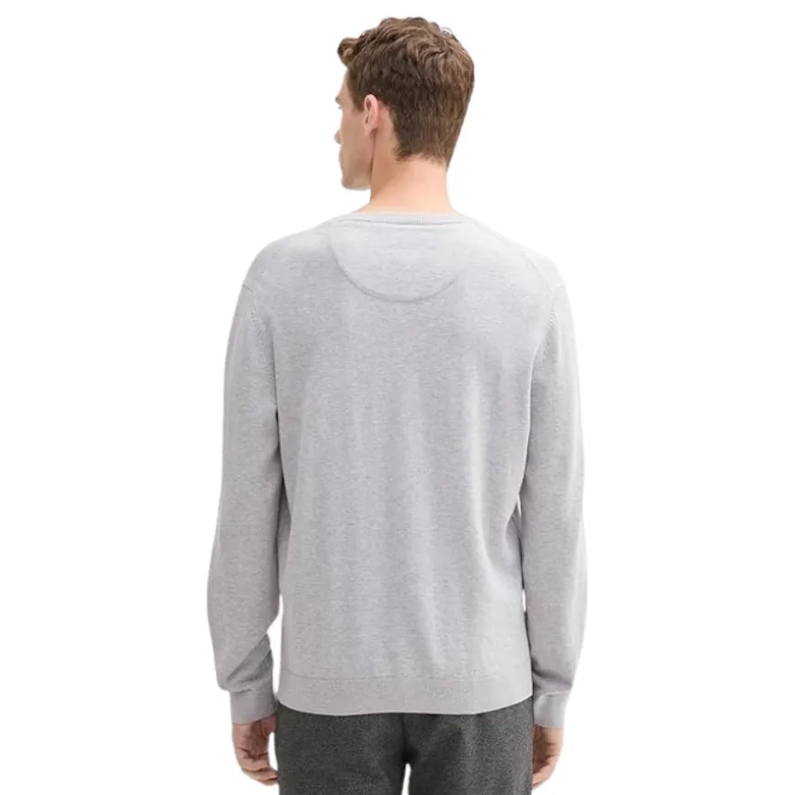 Jerseys Tom tailor Basic V-Neck Knit Flat Knit Tops