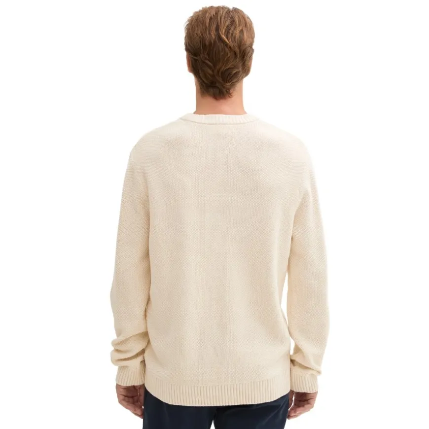 Jerseys Tom tailor Cable Crewneck Knit Flat Knit Tops