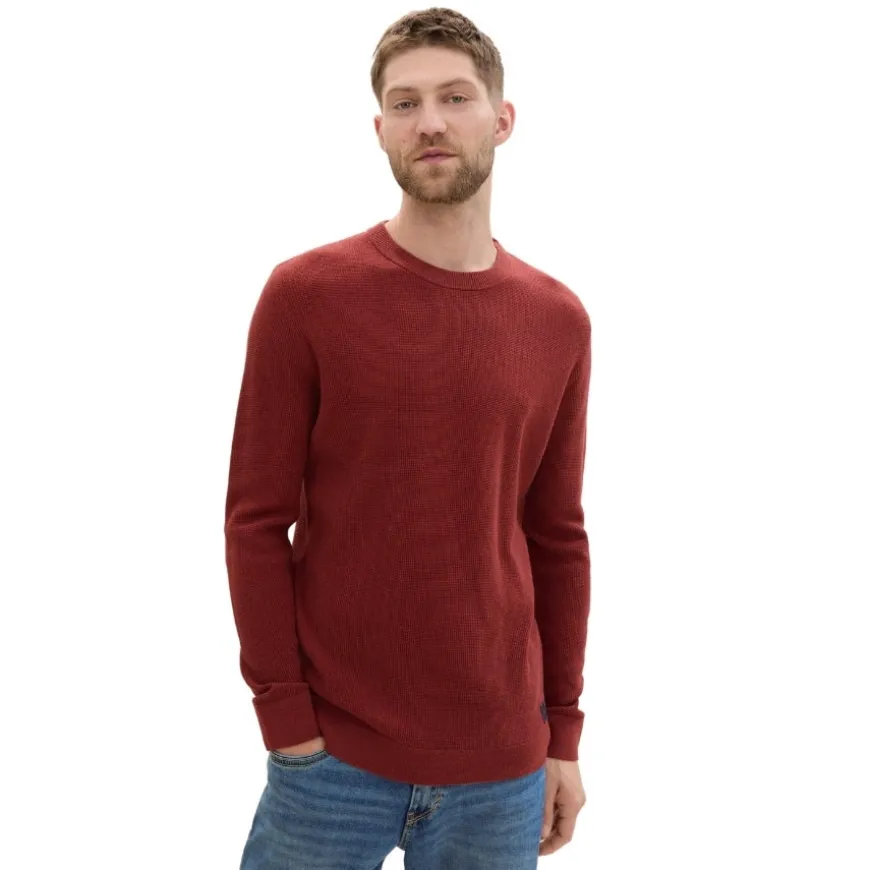 Jerseys Tom tailor Structured Crewneck Knit