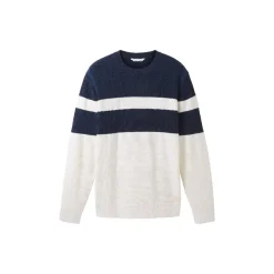 Jerseys Tom tailor Structure Mix Crewneck Knit