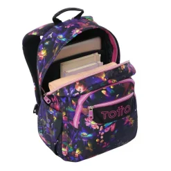 Mochilas Totto Acuareles 33x44x14