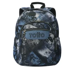 Mochilas Totto Acuareles 33x44x14