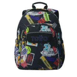 Mochilas Totto Acuareles 33x44x14