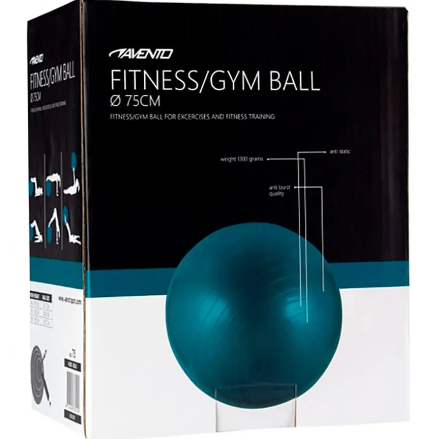 Musculación y tonificación Avento Fitness Gym Ball • Ø 75 cm •