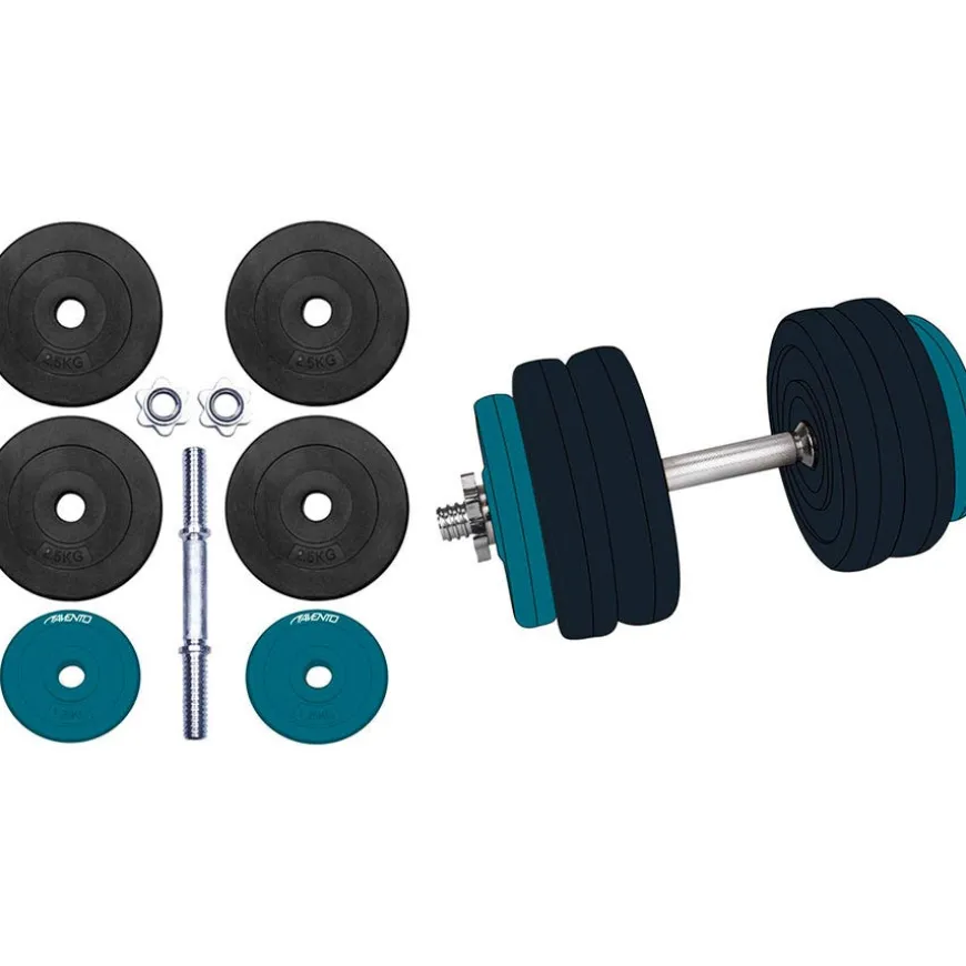 Musculación y tonificación Avento Dumbbell Adjustable Synthetic • 15 kg •