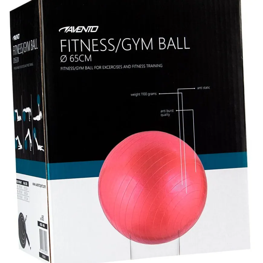Musculación y tonificación Avento Fitness Gym Ball • Ø 65 cm •