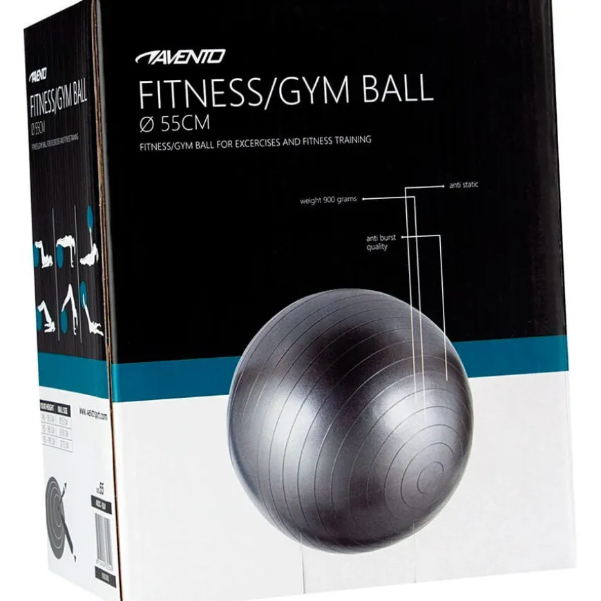 Musculación y tonificación Avento Fitness Gym Ball • Ø 55 cm •