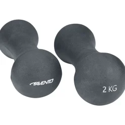 Musculación y tonificación Avento Hand Weight Set • Bone - 2x 2 kg •