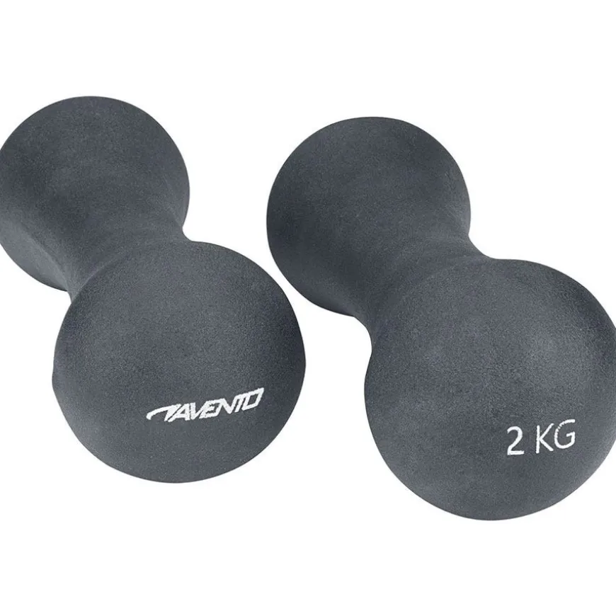Musculación y tonificación Avento Hand Weight Set • Bone - 2x 2 kg •