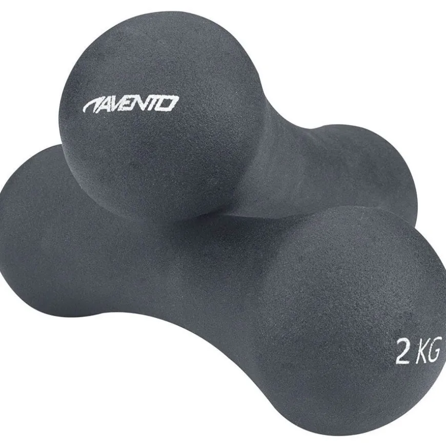 Musculación y tonificación Avento Hand Weight Set • Bone - 2x 2 kg •