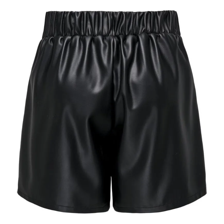 Pantalones bermudas Jdy Jdysoya Geggo Pu Shorts Jrs Atk