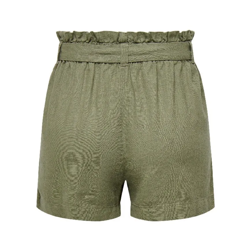 Pantalones bermudas Jdy Jdysay Mw Linen Shorts Wvn Noos