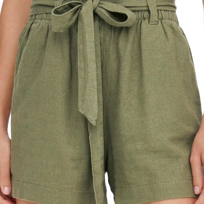 Pantalones bermudas Jdy Jdysay Mw Linen Shorts Wvn Noos