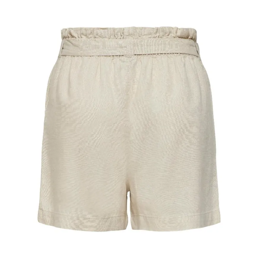 Pantalones bermudas Jdy Jdysay Mw Linen Shorts Wvn Noos