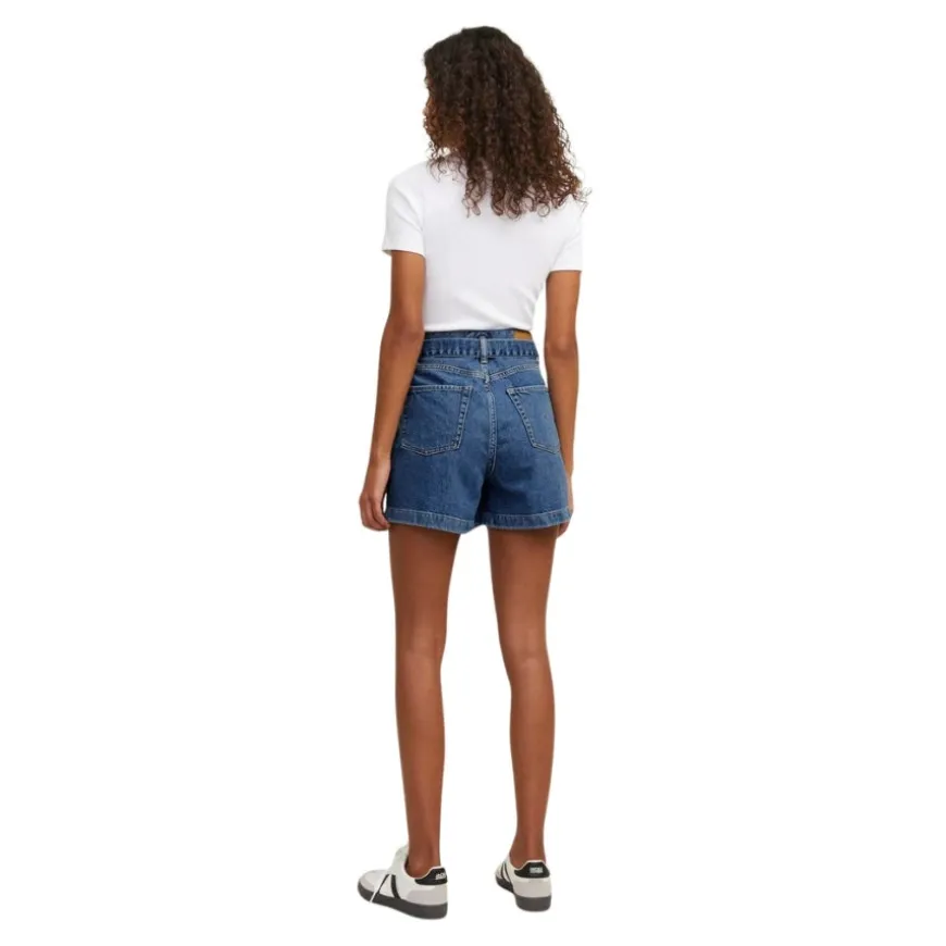 Pantalones bermudas Jjxx Jxcelen Hw Paperbag Denim Shorts Ex Dnm