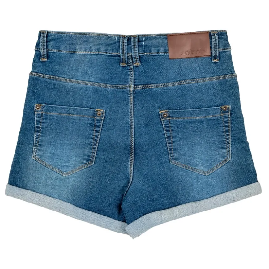 Pantalones bermudas Losan Short Denim Fleece