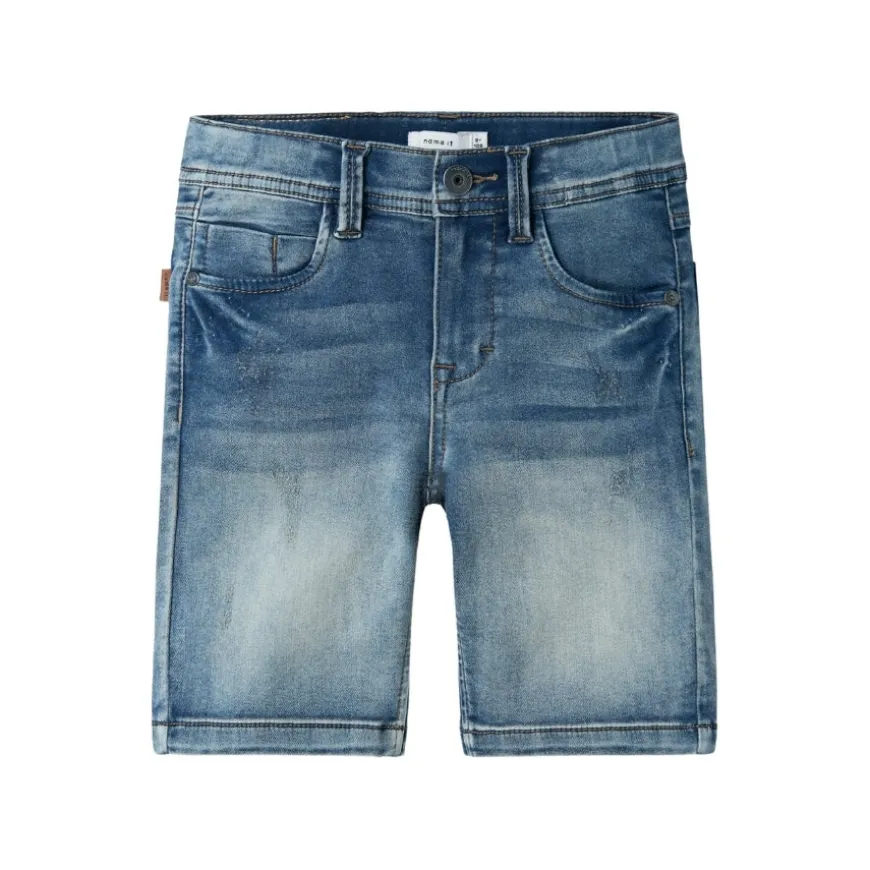 Pantalones bermudas Name-it N.U. Nkmtheo Xsl Dnm L Shorts 5495-Th Noos