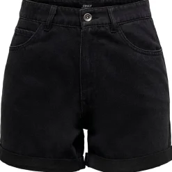 Pantalones bermudas Only Onlvega Life Hw Mom Shorts Noos