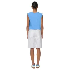 Pantalones bermudas Only Onlsonny Hw Wide Dnm Shorts Noos