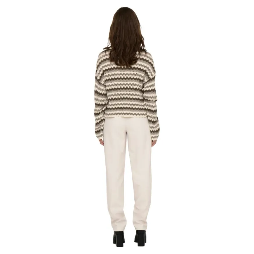 Pantalones bermudas Only Onlasa Ls Short O-Neck Cc Knt